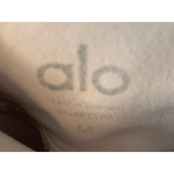 ALO YOGA Lavender Cloud High-Rise Waist Moto Style Women's Leggings Size Medium - Picture 4 of 7